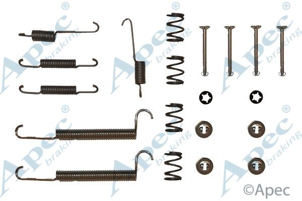 APEC BRAKING Комплектующие, тормозная колодка KIT737